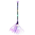 thumbnail image 1 of 2025 Halloween LED Illuminated Witch Broomstick Prop Party Decoration Accessory with Light Effects, 1 of 4