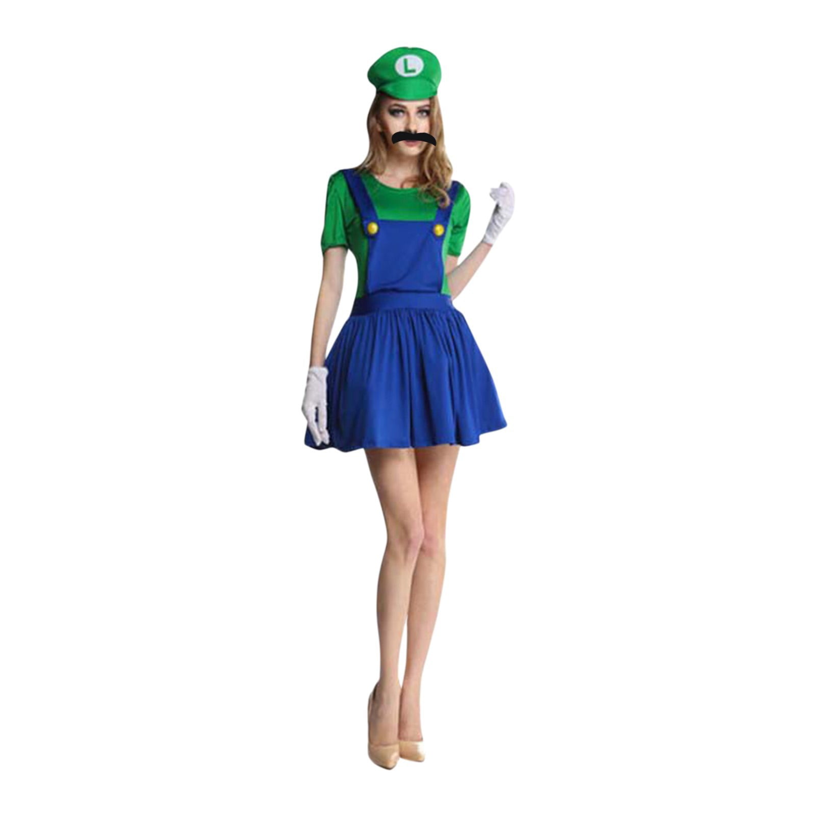 2025 Halloween Mario And Luigi Costumes, Funny Luigi Costume Adults — free download