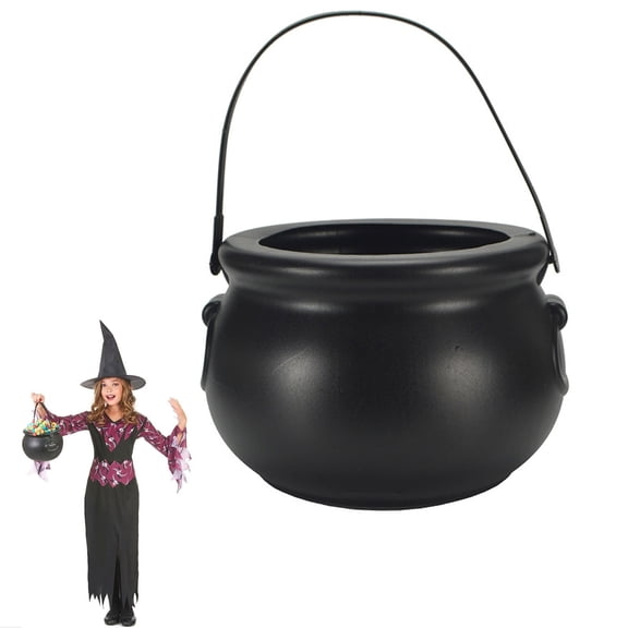 Halloween Witch Costume Women, Halloween Fancy Dress Witch's Cauldron Witch Costumes Accessories 7.88"