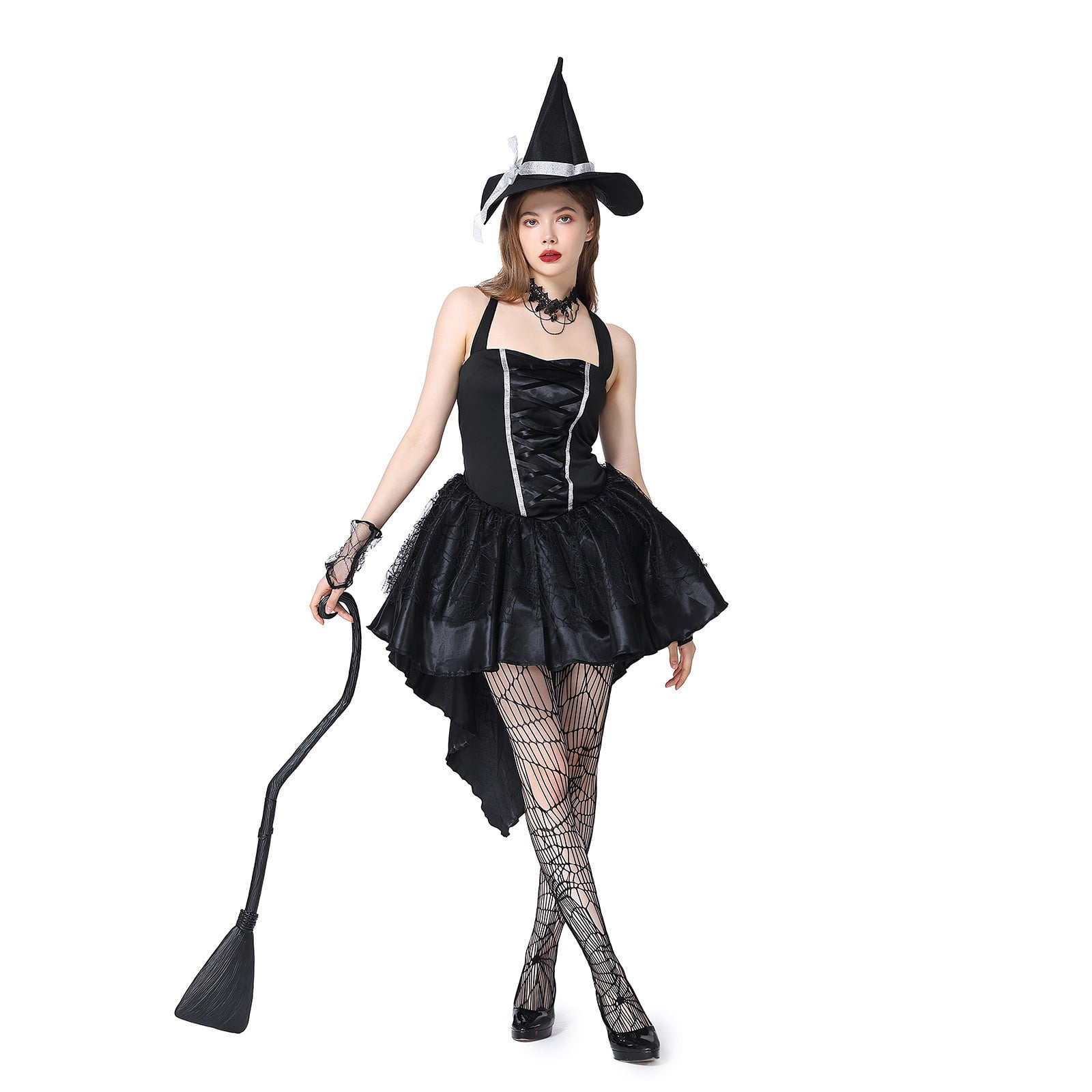 sexy black witch dress Amazon.com: JJ-GOGO Wicked Witch Costume