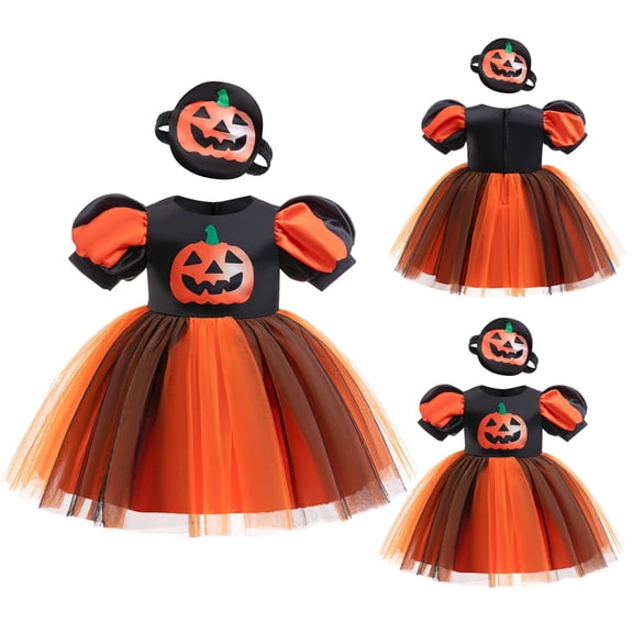Cute Retro Witch Costume Dress for Teens Halloween Fancy Dress Party Cosplay Outfit Black 100