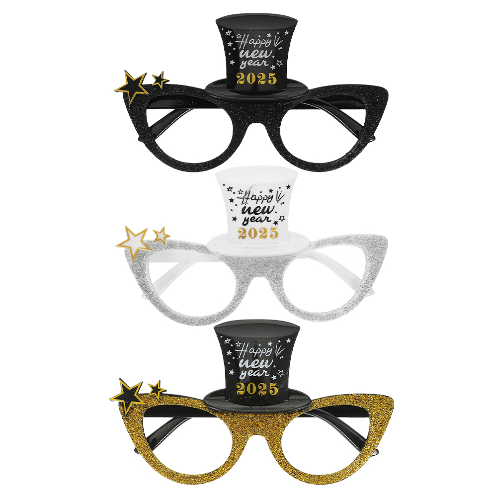 2025 Happy 2025 Glasses New Years Photo Booth Graduation Sunglasses