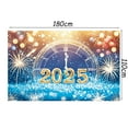 2025 Happy New Year Backdrops for Christmas Photography Decor