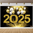 2025 Happy New Year Eve Theme Family Gathering Party Background