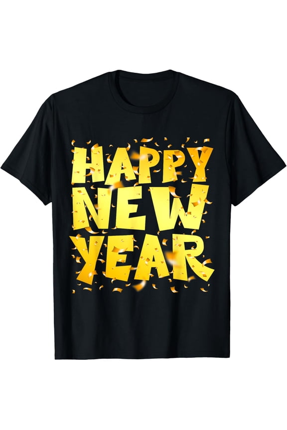 2025 Happy New Year Party Supplies 2025 Family Matching NYE T-Shirt