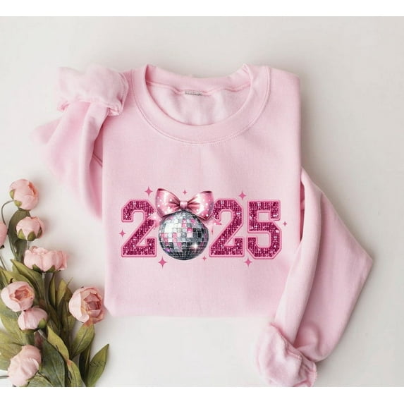 2025 Happy New Year Sweatshirt, Happy New Year 2025 Hoodie, Girls New Year Trip Hoodie, 2025 Holiday Sweatshirt, New Year Party Sweatshirt