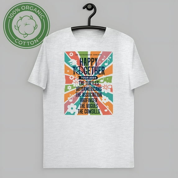2025 Happy Together Tour Graphic Shirt, Retro Concert Style Music Tee New Instock Gift for Men and Women-TH3663