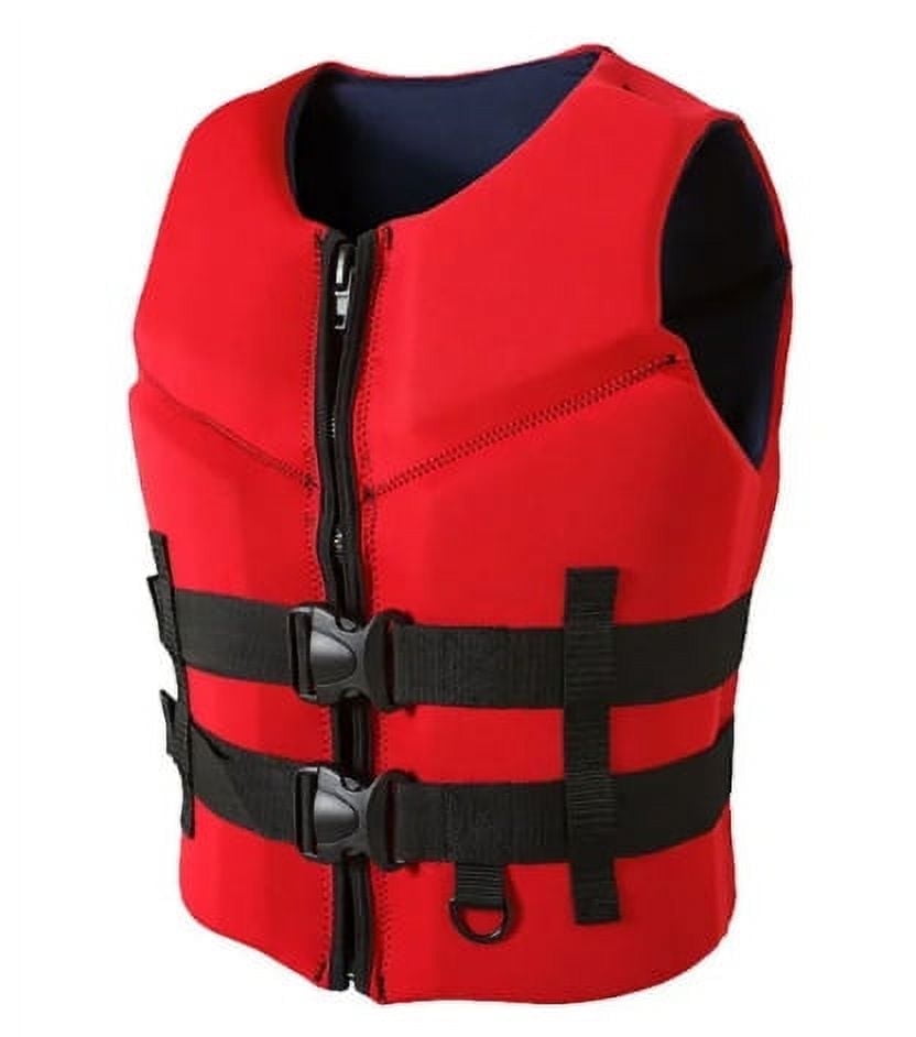 2025 High-Buoyancy Adult Life Jacket for Kayaking, Kite Surfing, Jet Skiing, and Water Sports, Portable Design