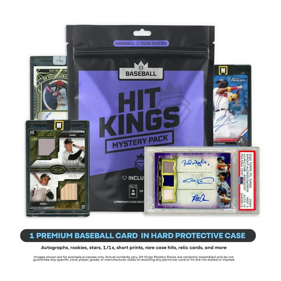 2025 Hit Kings Baseball Edition – 1 Graded Card or Ungraded Card