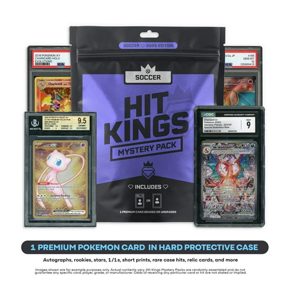 2025 Hit Kings Pokemon Edition – 1 Graded Card or Ungraded Card