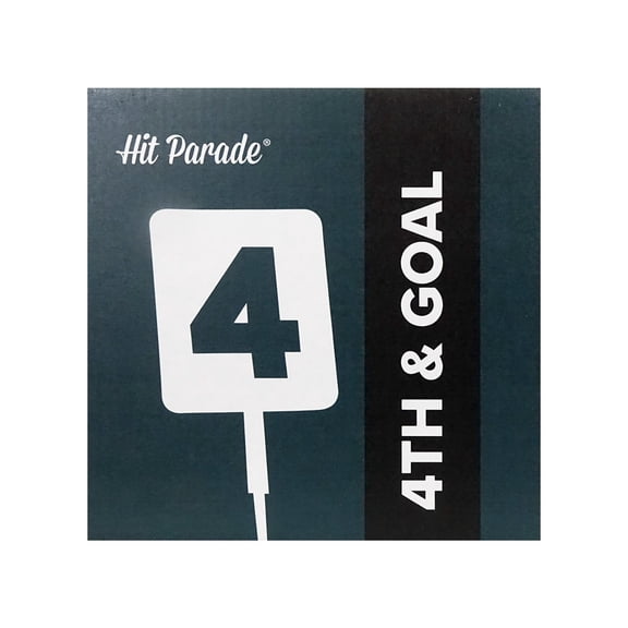 2025 Hit Parade Autographed Football 4th & GOAL Series 2 Hobby Box - 4 items per Box!