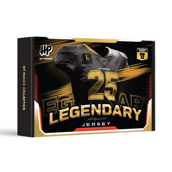 2025 Hit Parade Autographed Football Jersey Legendary Series 6 Hobby Box