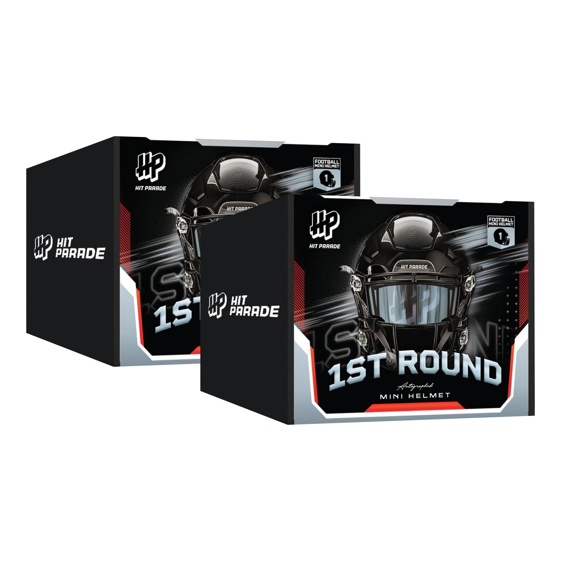 2025 Hit Parade Autographed Football Mini Helmet 1st Round Series 5 Hobby Box