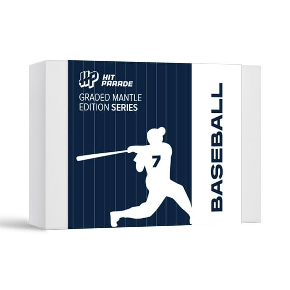 2025 Hit Parade Baseball Card Graded Mantle Edition Series 2 Hobby Box