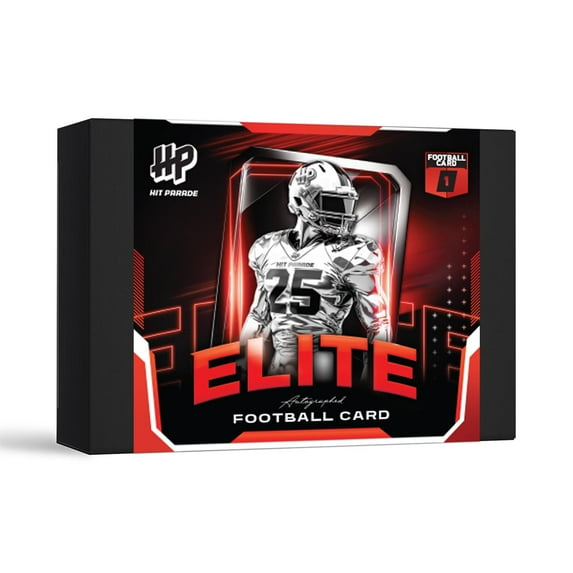 2025 Hit Parade Football Autographed Card Elite Series 6 Hobby Box