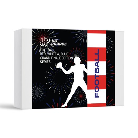 2025 Hit Parade Football Card Red White and Blue: Grand Finale Edition Series 1 Hobby Box