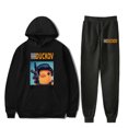 thumbnail image 1 of 2025 Hot Game Escape From Duckov Graphic Unisex Hoodie Jogger Set 2-Piece Graphic Pullover Sweatshirt & Pants for Survival RPG Game Fans, 1 of 6
