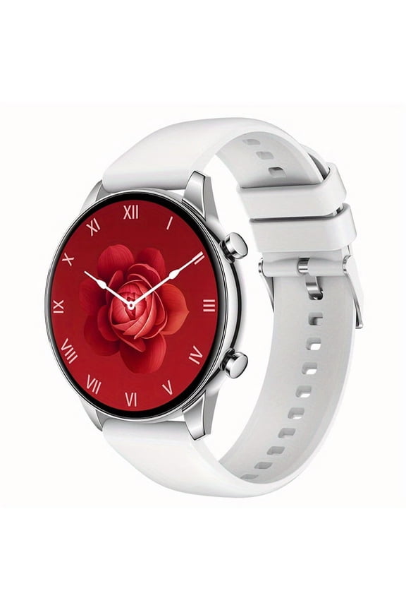 2025 Hot Round Smart Watch, 2.01" Large Screen, Wireless Call, 100 Sports Modes, Sleep Monitor, Game Weather Calculator Pedometer for Android iPhone, Gift for Men Women