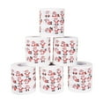 thumbnail image 1 of 2025 Hot Sale! Pedty Christmas Printed Tissue Paper (6Pcs), Household Cleaning Cloth, Wipes, 6Pc Paper Towel, 1 of 1