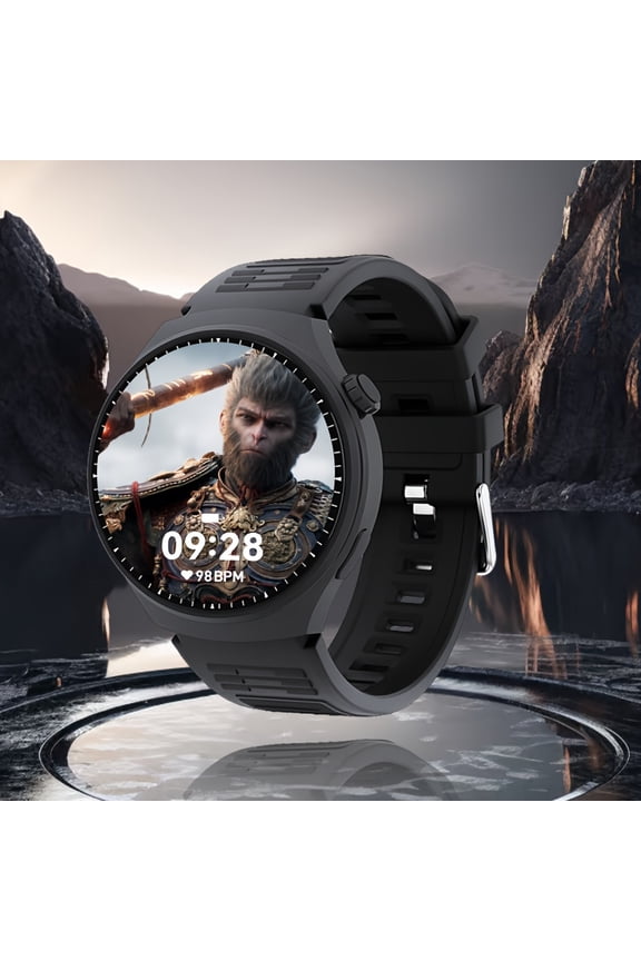 2025 Hot Unisex Round Smartwatch, 2.01" Large Screen, BT Call, 100 Sports Modes, Android & iPhone Compatible