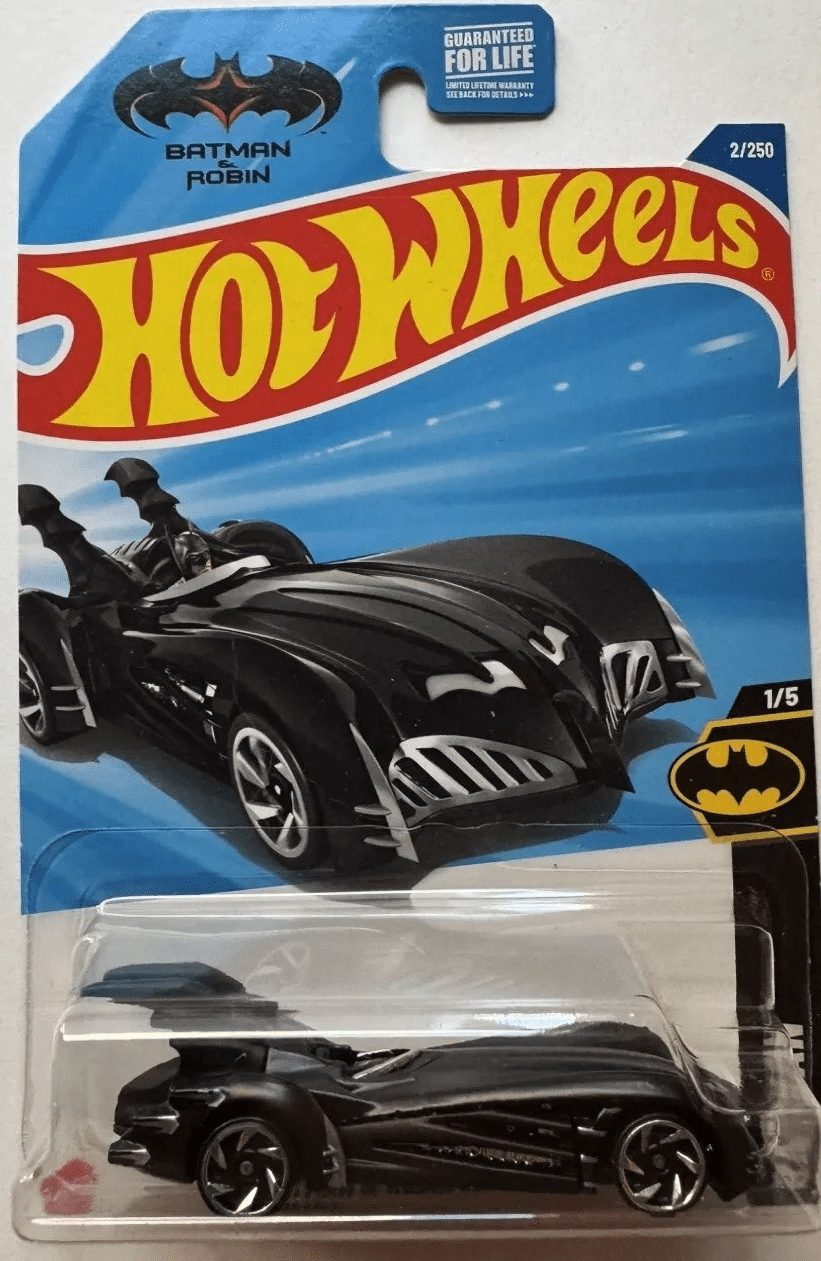 2025 Hot Wheels BATMAN 1/5 HW Batman & Robin Batmobile 2/250