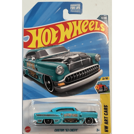 2025 Hot Wheels Custom '53 Chevy #12/250 HW ART CARS 2/10 TEAL
