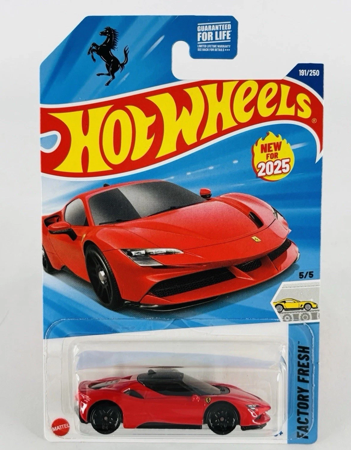 2025 Hot Wheels Factory Fresh - Ferrari SF90 Stradale Diecast 1/64