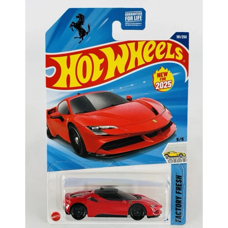 HotWheels Ferrari SF90 Stradale 2025 12台 2025 Hot Wheels Factory Fresh - Ferrari SF90 Stradale Diecast 1/64