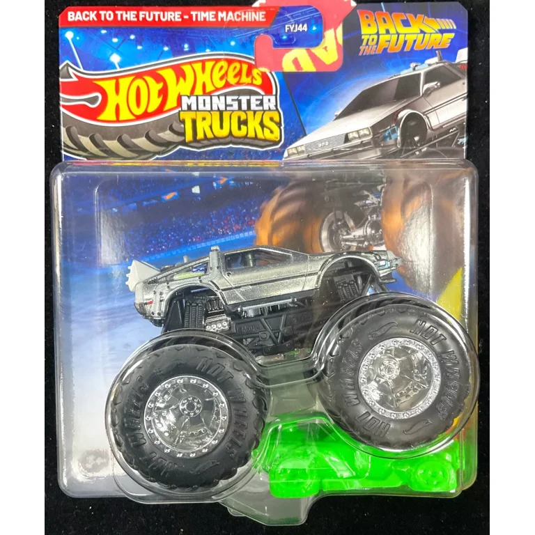 205-100 HotWheels 1/18 バック トゥ ザ フューチャー Amazon.com: HW 1/18 Elite for Back to The Future Time Machine