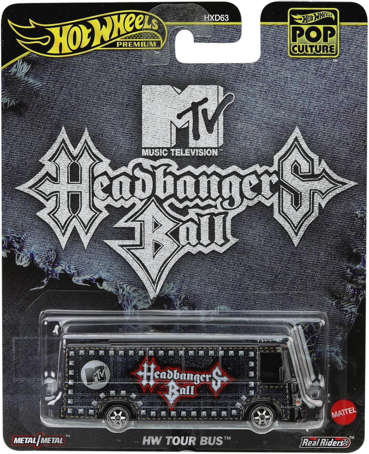 2025 Hot Wheels Premium Pop Culture MTV Headbangers Ball HW Tour