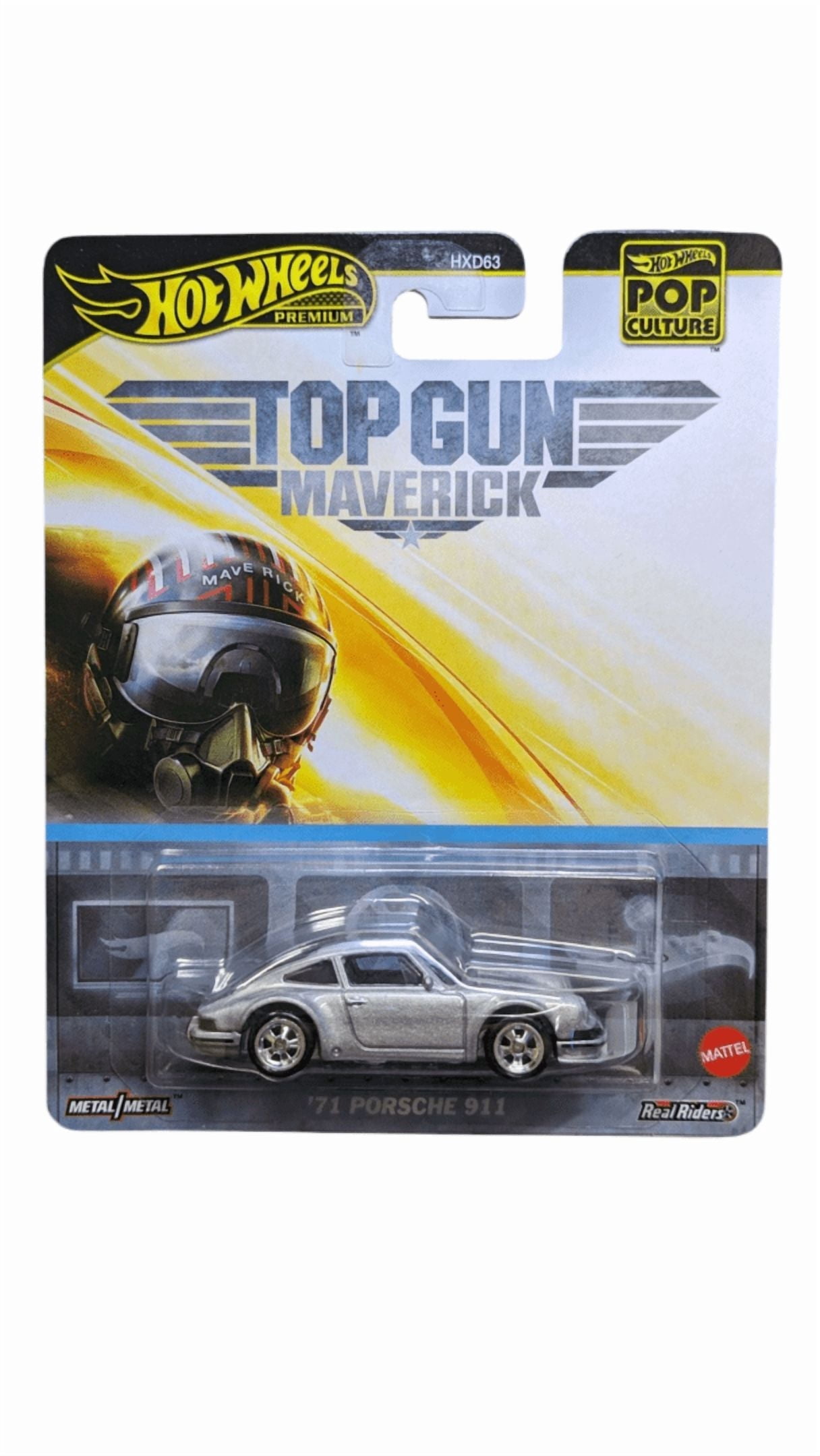 Hot Wheels Premium Pop Culture '71 Porsche 911 Top Gun Maverick
