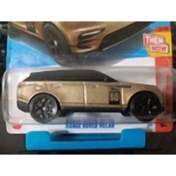 2025 Hot Wheels Range Rover Velar Gold 122/250 Then and Now 2/10 New