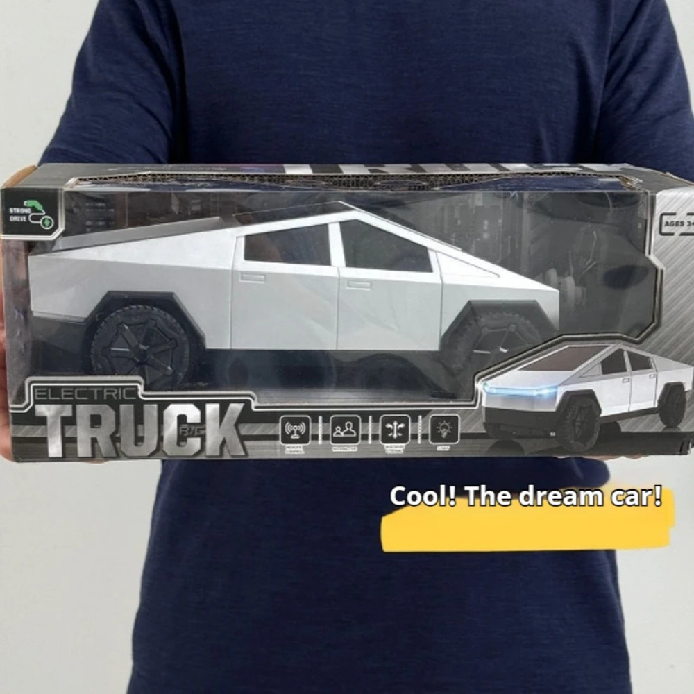 2025 Hot Whells 1:12 Rc Cybertruck Offroad Station Wagon Batmobile Rc Car Simulation Pickup Truck Model Kids Toys Boy Toy
