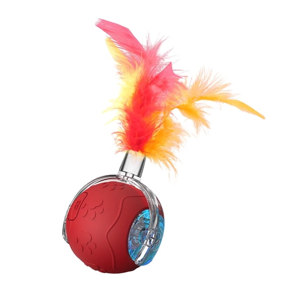 2025 Interactive Motion Activated Smart Pet Toy for Indoor Play with Automatic Rolling and Rechargeable Design
