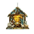 thumbnail image 1 of CHOII Jesus Decoration Interesting Window Hangings,Home Decorations,Suitable for Hanging In Cars or Indoors, 1 of 8