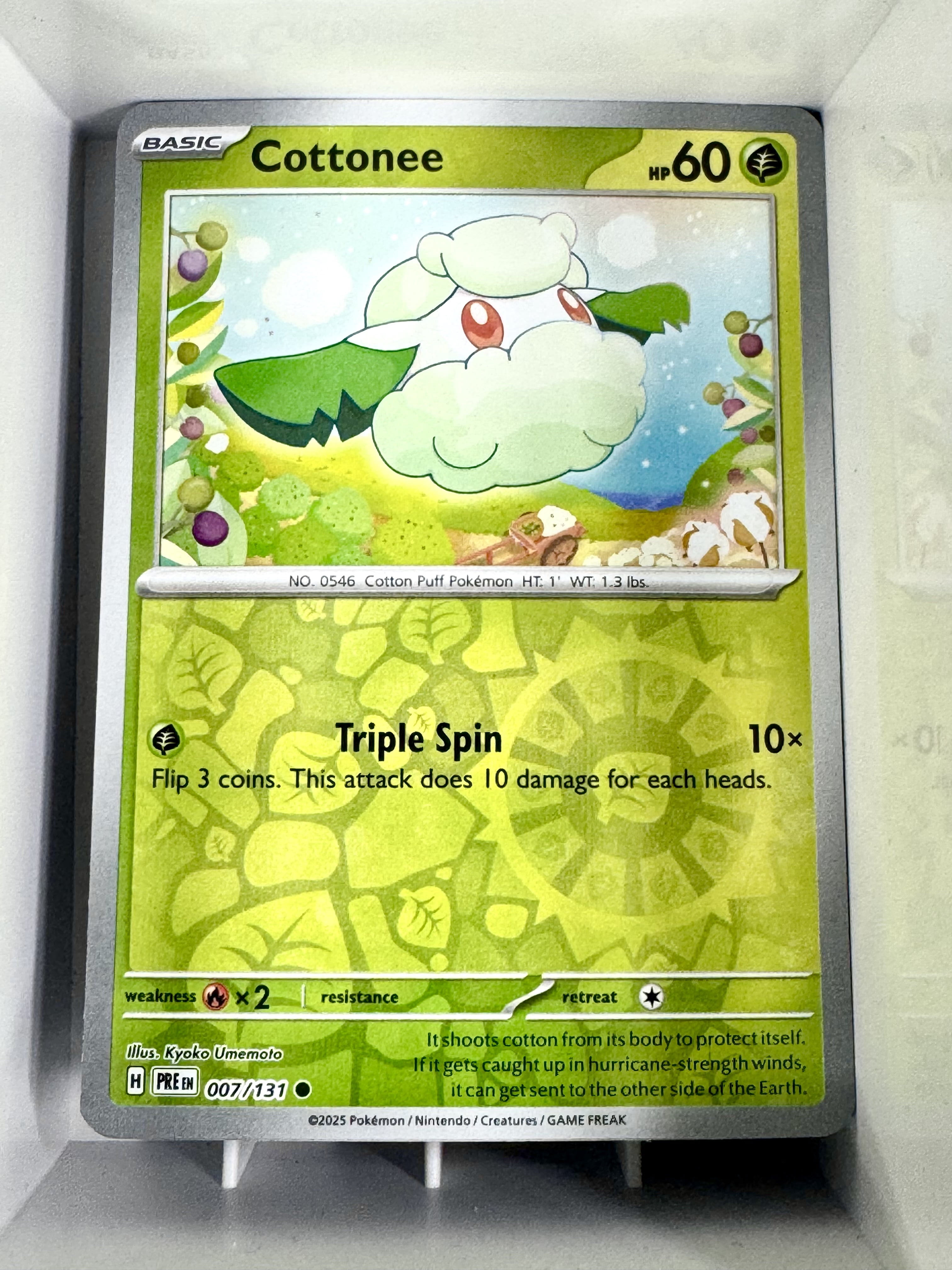 Caterpie Pokemon Card