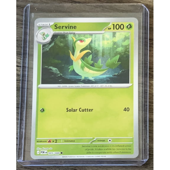 2026 Mega Evolution Perfect Order Servine #5/88