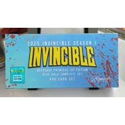 2025 Keepsake Invincible Season 1 - Premier 1st Edition Blue Holo Complete Set 449 Card Set LACC/NYCC Exclusive