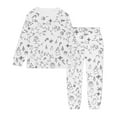 2025 Kid DIY Hand Painted Homewear Set Christmas Pajamas For Kids Cute