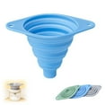 thumbnail image 1 of 2025 Kitchen Funnel Set, Collapsible Small Funnels for Filling Bottles, Silicone Upgrade, 1 of 7