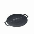 thumbnail image 1 of 2025 Korean BBQ Grill Pan Nonstick Aluminum Round Roasting Pan Outdoor Portable Griddle for Barbecue Fry Grill Top Cast Iron, 1 of 8