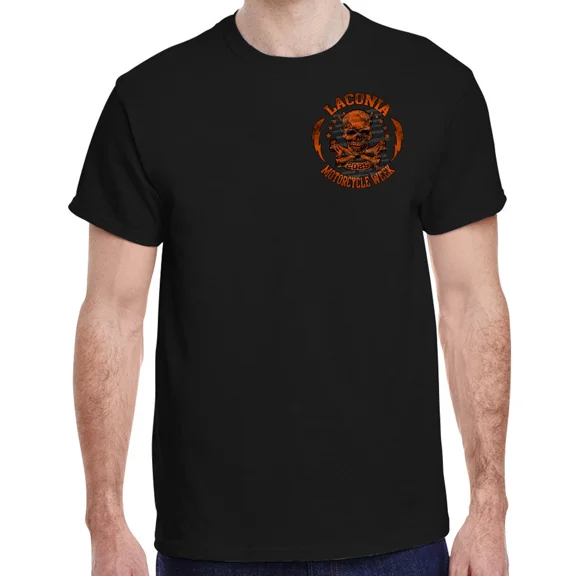 2025 Laconia Motorcycle Week Born to Ride T-Shirt No Harley