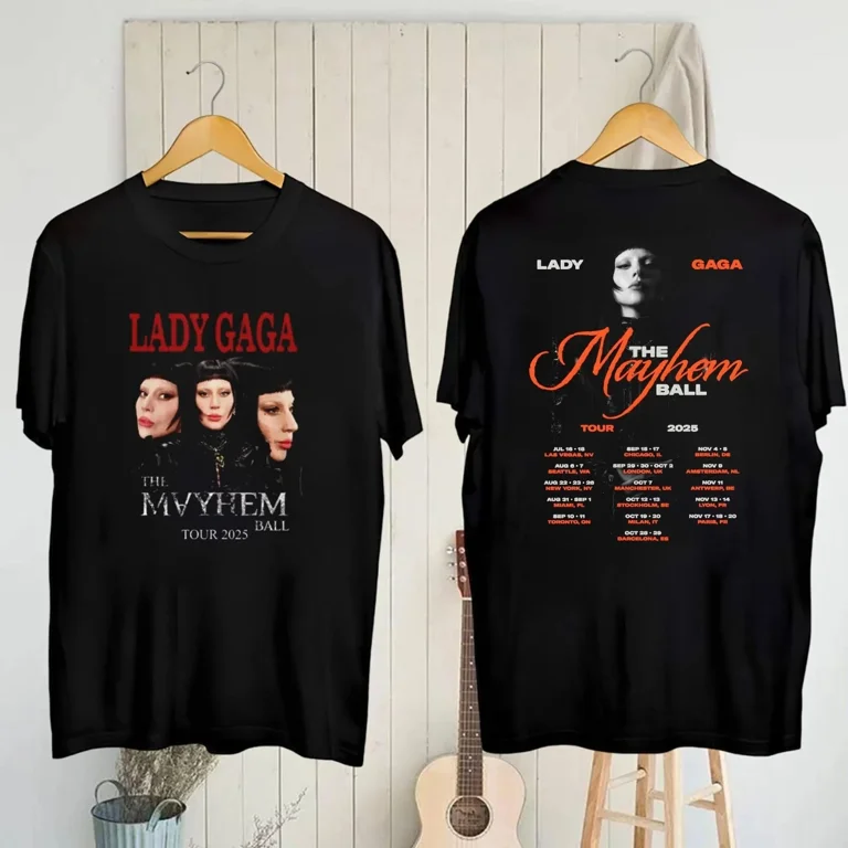 2025 Lady Gaga the Mayhem Ball Tour Shirt, Lady Gaga Concert, Lady