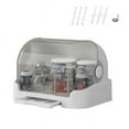 thumbnail image 1 of Uigheo Dustproof Portable Family Baby Bottle Drying Rack with Cover and Removable Drain Tray, 1 Piece, 1 of 2