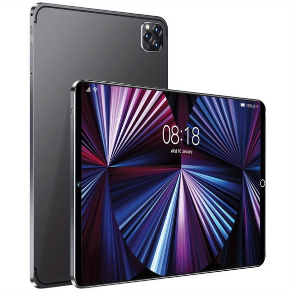 2025 Latest 10.1-inch Android 13 Tablet - 8GB+256GB, FHD Display, Dual Cameras, Long-Lasting Battery, for Home/Office/Indoor/Outdoor Use