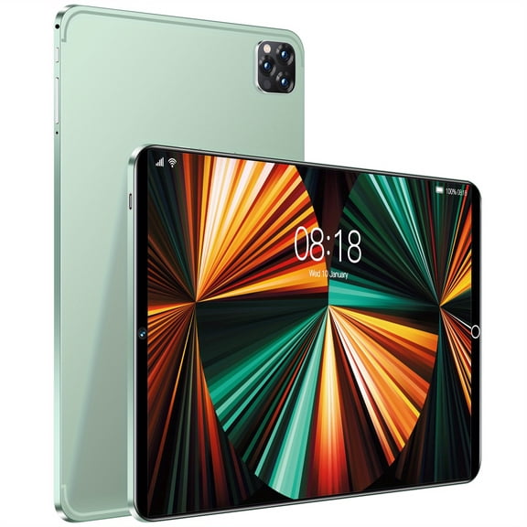 2025 Latest 10.1-inch Android 13 Tablet - 8GB+256GB, FHD Display, Dual Cameras, Long-Lasting Battery, for Home/Office/Indoor/Outdoor Use
