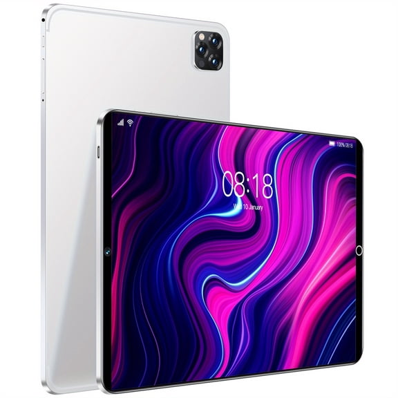 2025 Latest 10.1-inch Android 13 Tablet - 8GB+256GB, FHD Display, Dual Cameras, Long-Lasting Battery, for Home/Office/Indoor/Outdoor Use