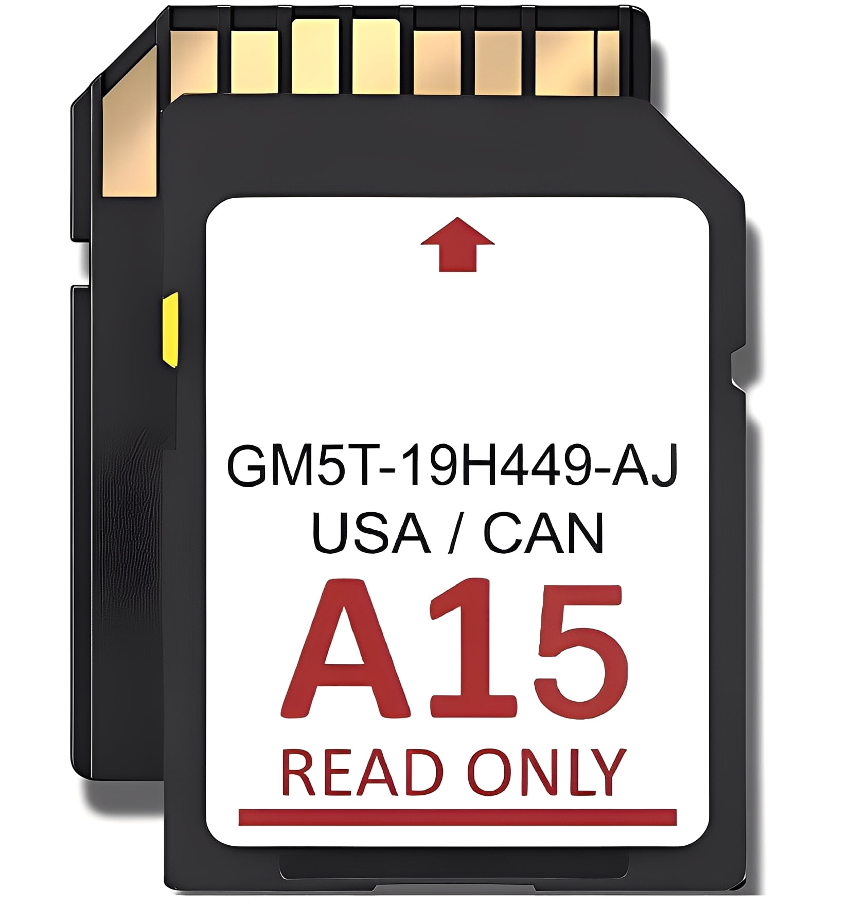 2025 Latest A15 Navigation SD Card Compatible with Ford/Lincoln, F150 Explorer Fusion Expedition Escape Edge MKC MKZ MKX Sync Navigation Accessories Update USA/Canada Maps，GM5T-19H449-AJ