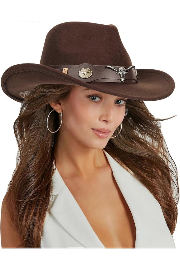 2025 Latest Model Classic-Western-Cowboy-Hat Wide-Brim