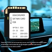 2025 Latest Navigation SD Card Compatible with Maz*da 3 2024, CX-5 2024-2025, CX-30 2024, CX-90 2023-2025 | USA Canada Mexico Offline Map